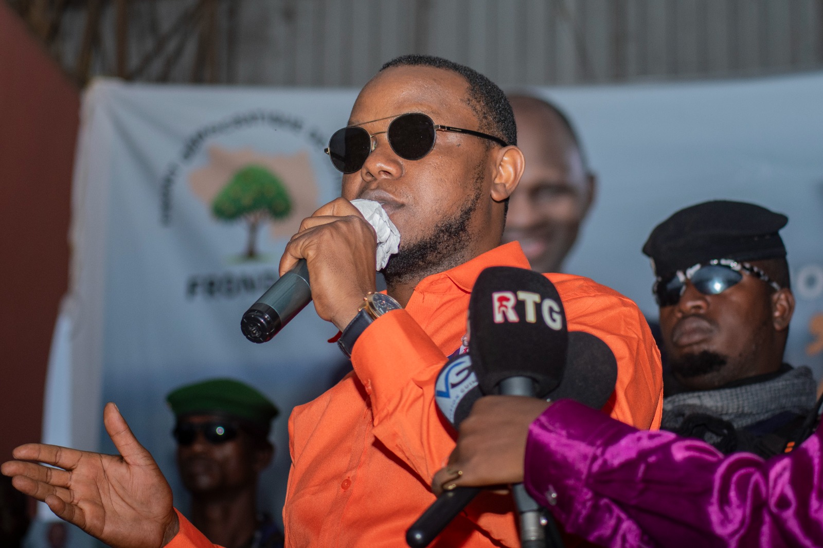 Abdourahamane Adra Diallo, candidat FRONDEG liste nationale